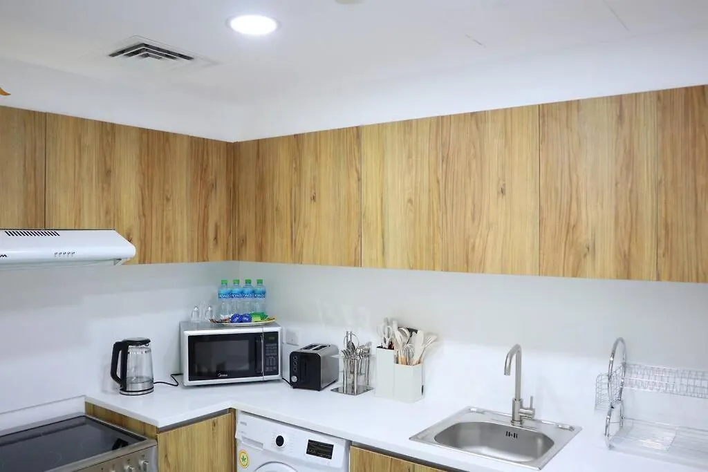 Lovely 3Br Oasis With Pool & Private Parking In Masdar City Abu Dhabi Vereinigte Arabische Emirate